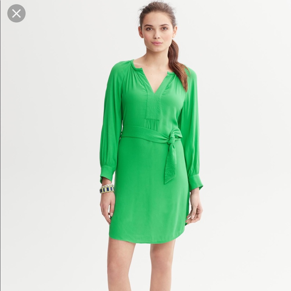 Banana Republic belted shirttail 6T dress